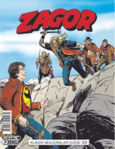 Zagor Klasik Maceralar Cilt 123 ;Gizli Vadinin Haydutları-Tanrıların Tahtı-Darkwood’da Bir Lord-Sınır İnsanları