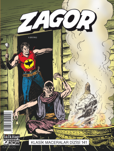 Zagor Klasik Maceralar Cilt 141;Kushlu Büyücüler-Toz Tanrısı-Okyanusta