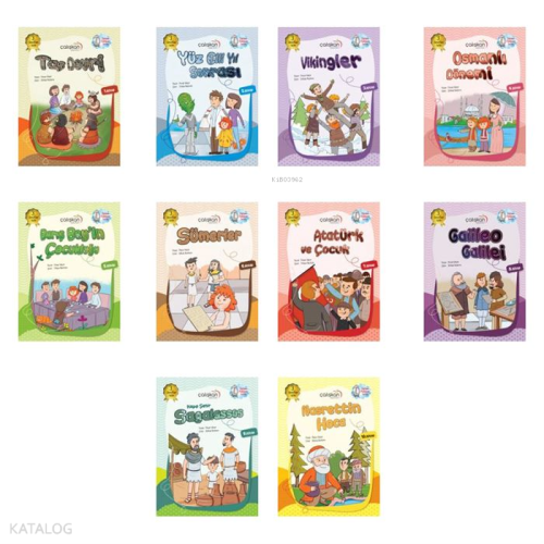 Zaman Makinesi ( 10 Kitap + Etkinlik Kitabı)