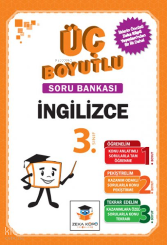 Zeka Küpü 3.Sınıf İngilizce 3 Boyutlu S.B Seti