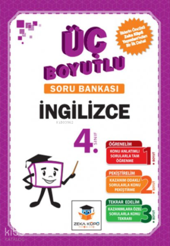 Zeka Küpü 4.Sınıf İngilizce 3 Boyutlu S.B Seti