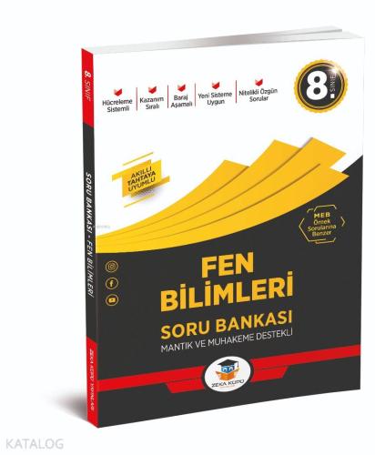 Zeka Küpü Yayınları 8. Sınıf LGS Fen Bilimleri Soru Bankası Zeka Küpü