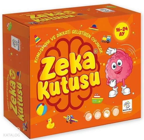Zeka Kutusu - Konuşmayı ve Dikkati Geliştiren Oyun (16 - 24 Ay)