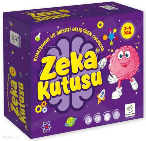 Zeka Kutusu - Konuşmayı ve Dikkati Geliştiren Oyun (2 - 4 Yaş) | Kolek