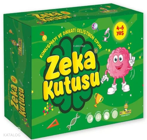 Zeka Kutusu - Konuşmayı ve Dikkati Geliştiren Oyun (4 - 6 Yaş)