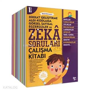 Zeka Soruları Seti (10 Kitap)