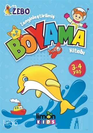 Zenginleştirilmiş Boyama Kitabı 3 - 4 Yaş