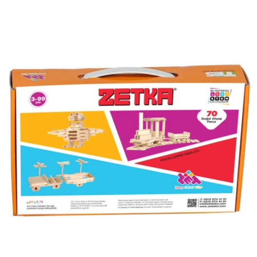 Zetka 70 Doğal Ahşap Parça